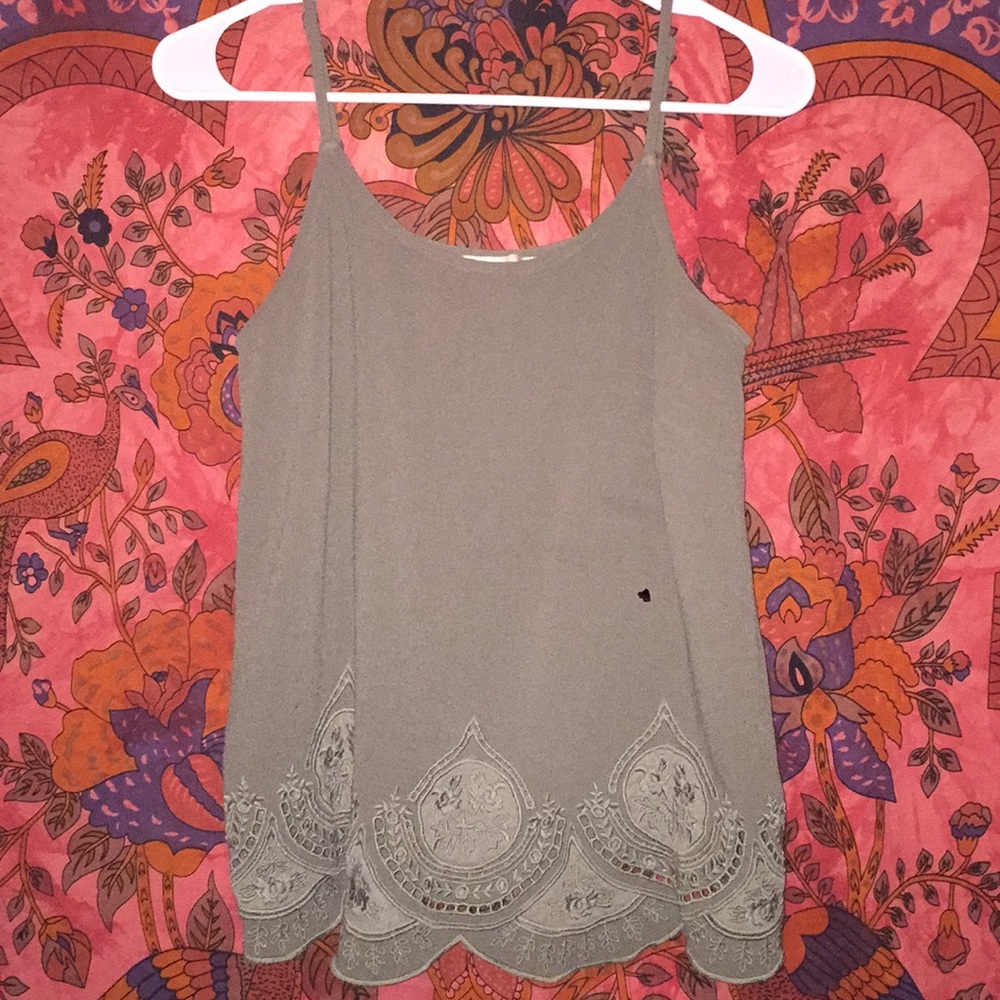Olive green tank
